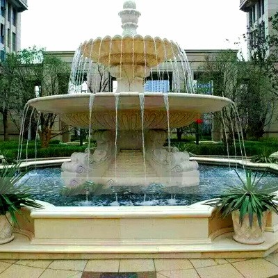 花钵喷泉